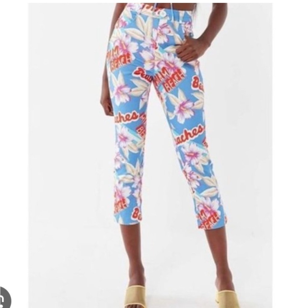 UO Miami Beach crop pants size 27 NWT